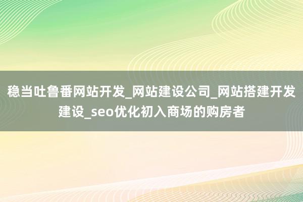 稳当吐鲁番网站开发_网站建设公司_网站搭建开发建设_seo优化初入商场的购房者